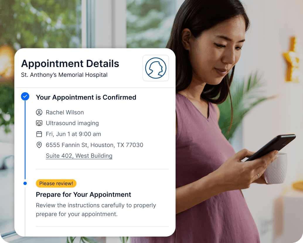 UI preview of Conductor Appointment Readiness workflow