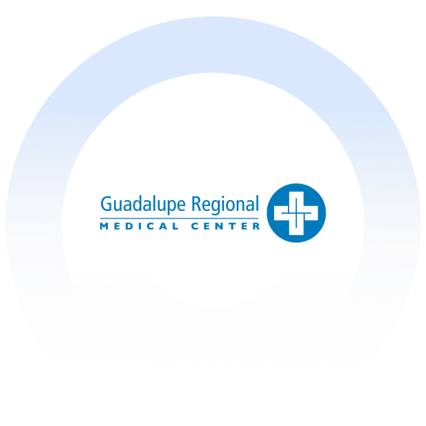 Guadalupe Regional Medical Center logo.