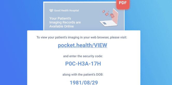 pockethealth view code