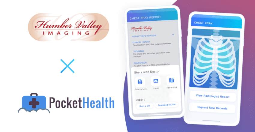 humber valley imaging chooses pockethealth