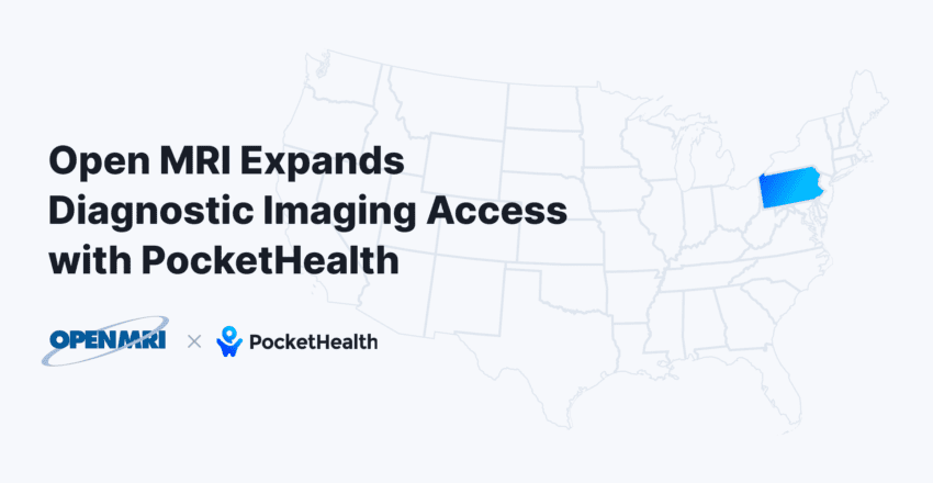 Open MRI uses PocketHealth
