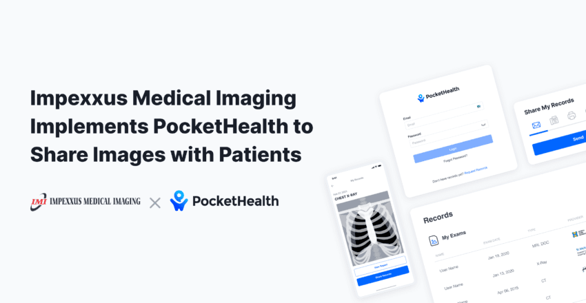 Impexxus Medical Imaging implements PocketHealth