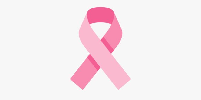 Breast cancer pink ribbon