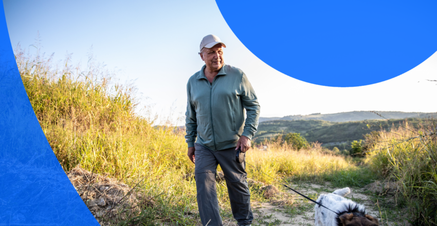 Norm, 70, wasn’t aware he had a hiatal hernia until he was able to see his X-rays for himself.