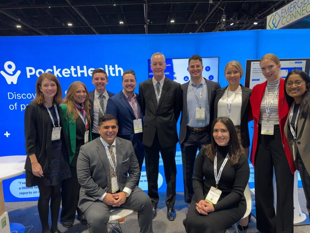 The PocketHealth team at RSNA 2022