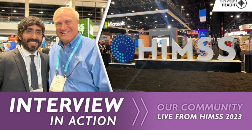 InterviewinAction from HIMSS 2023 with Harsh Nayyar, CTO of PocketHealth