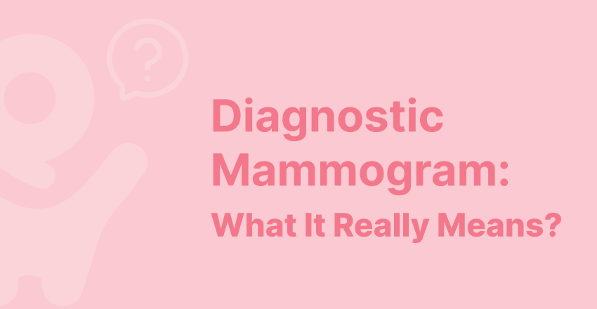 diagnostic mammogram what it really means
