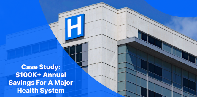 US Healthcare System 100K Savings Case Study
