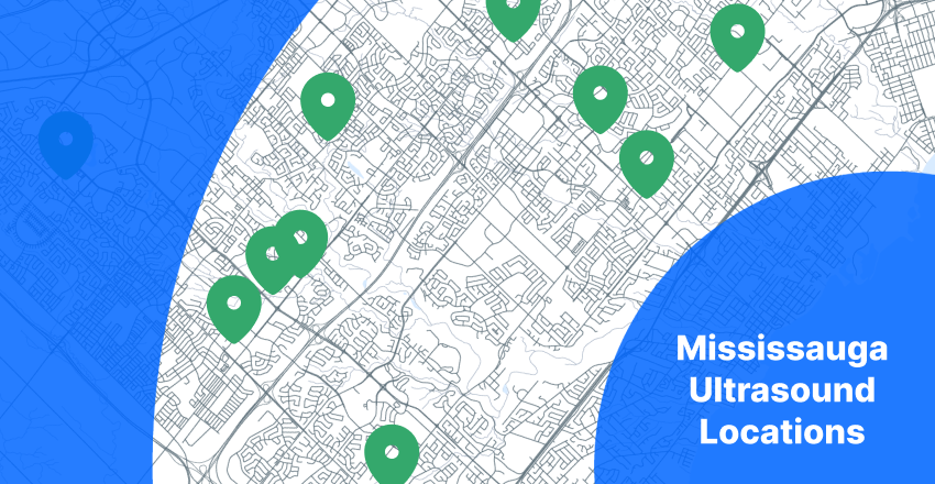 Ultrasound Mississauga Map