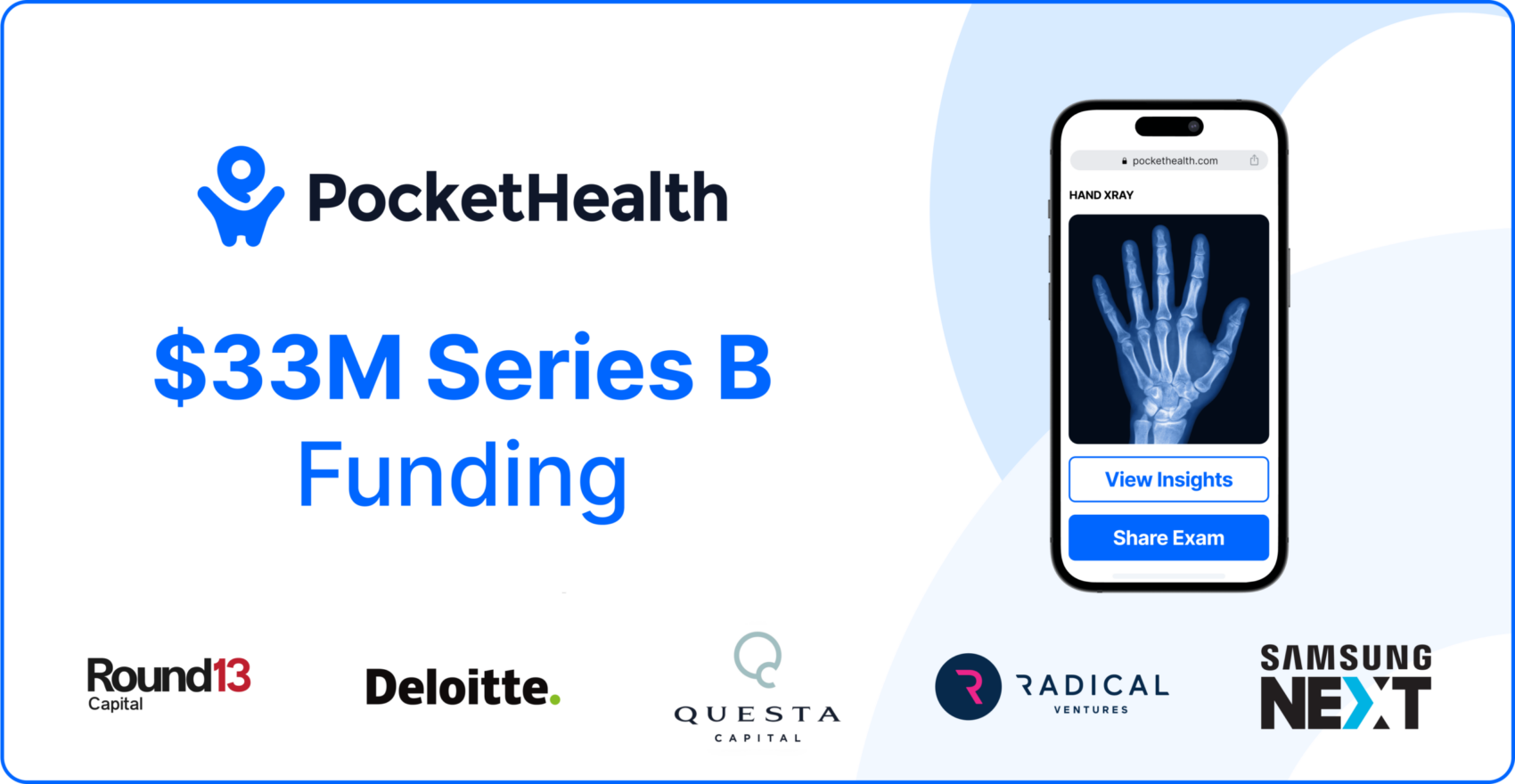 Series B Funding Announcement PocketHealth