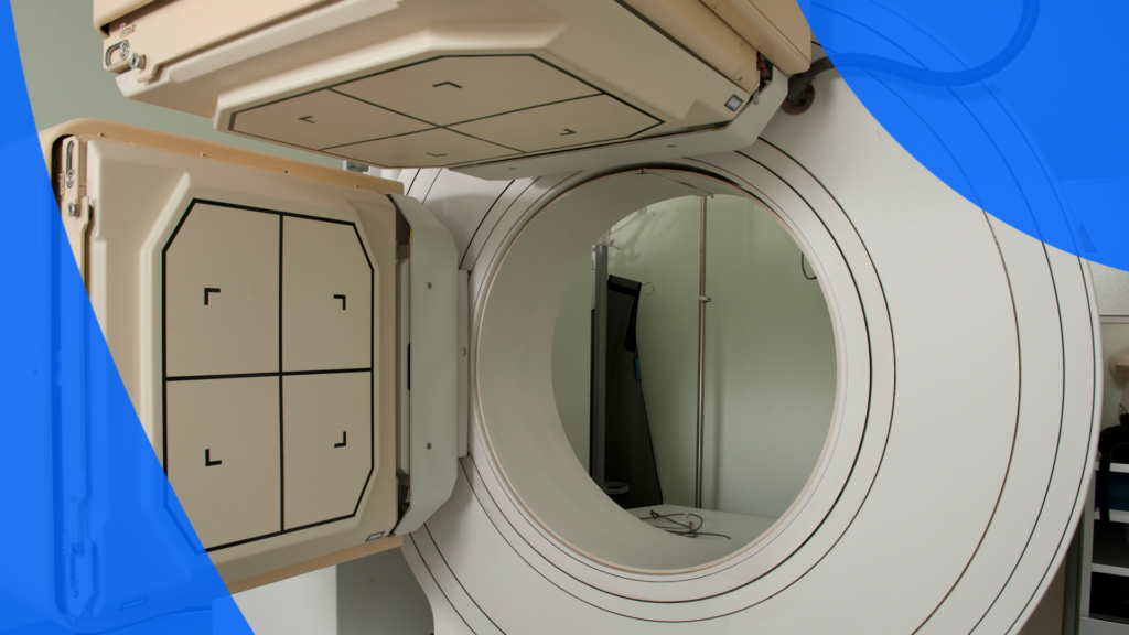 Gamma camera machine