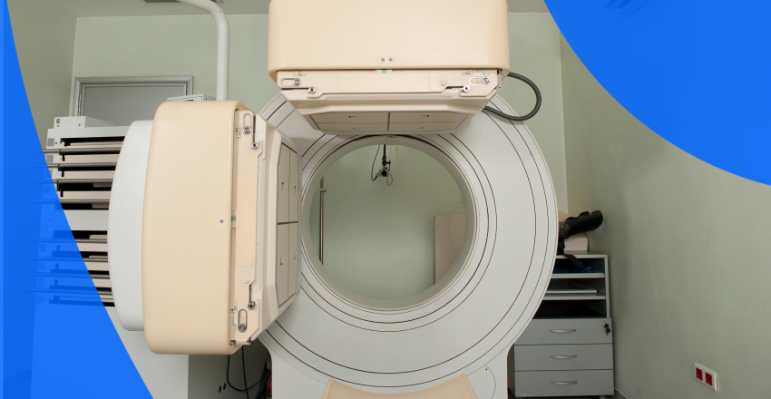 Gamma camera machine