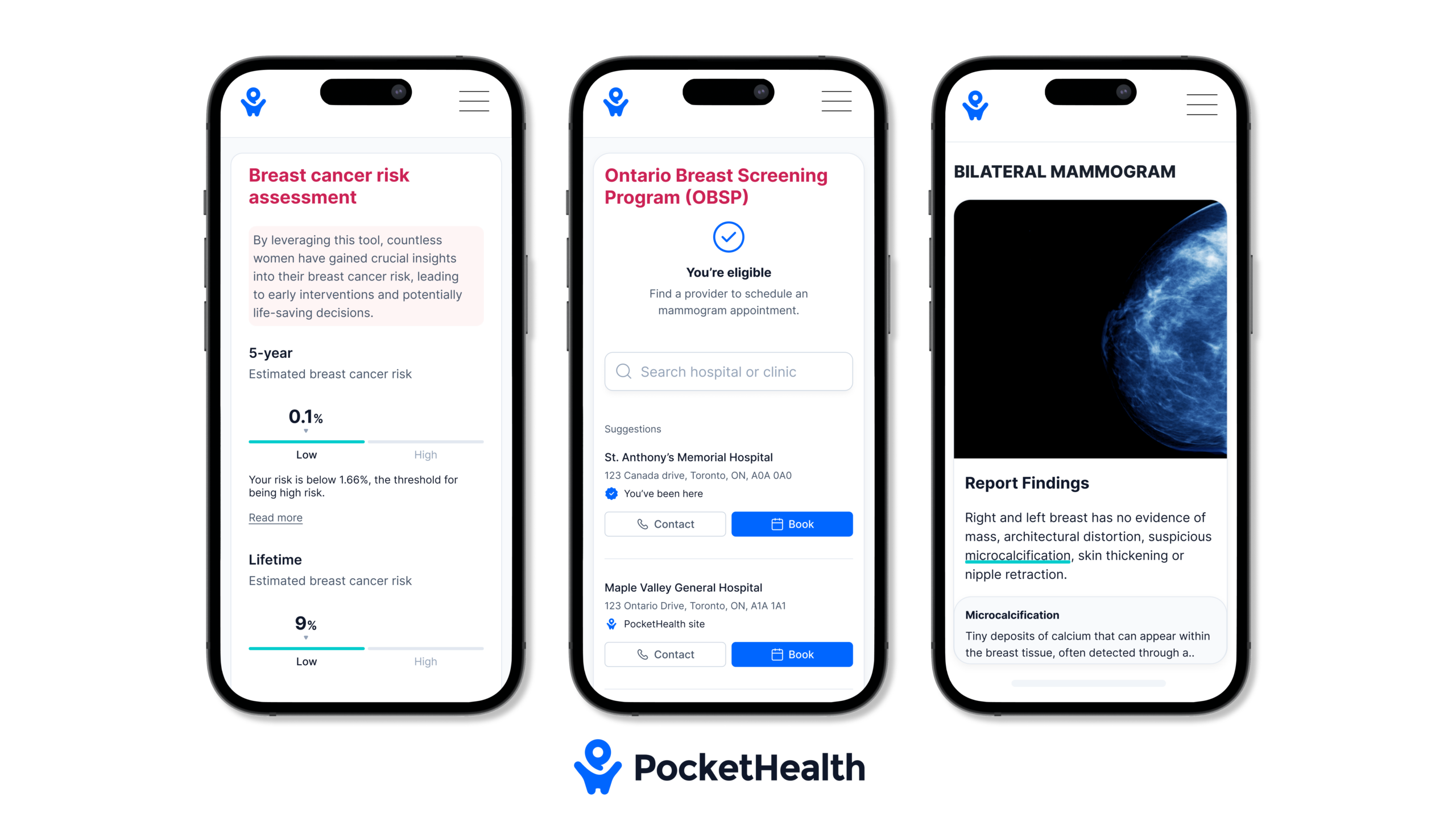 PocketHealth Launches Breast Health Tools | PocketHealth