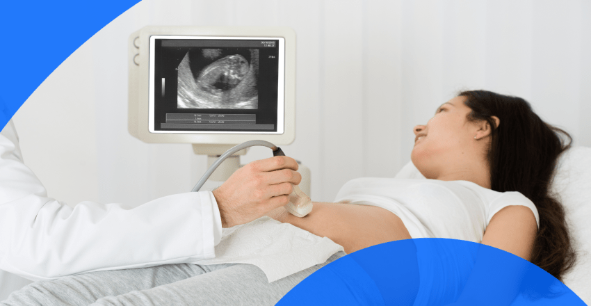 9 week ultrasound