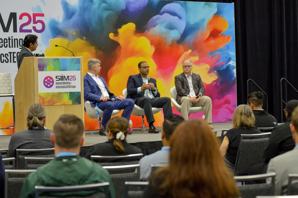 PocketHealth Industry Connect panel with PocketHealth CEO & Co-Founder Rishi Nayyar and panelists Carl Swanson, Dr. Ram Chadalavada and Tom Hasley