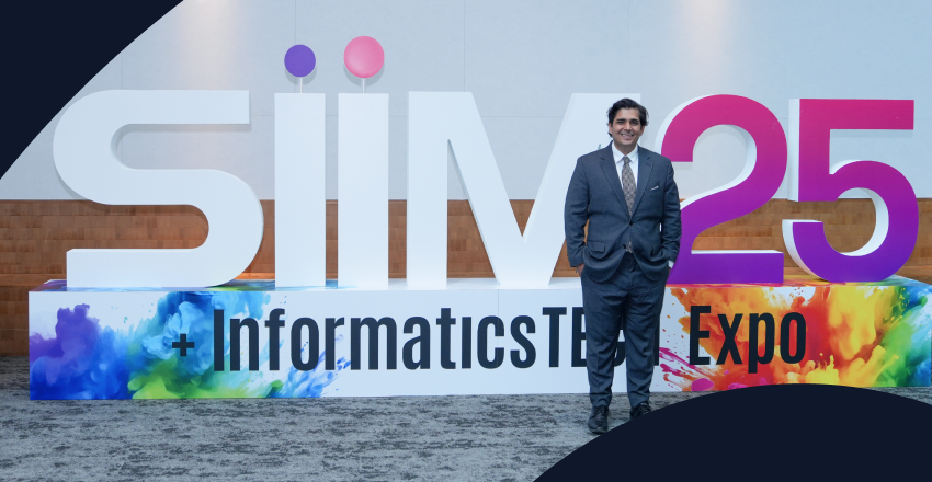 PocketHealth CEO & Co-Founder Rishi Nayyar at SIIM 2025